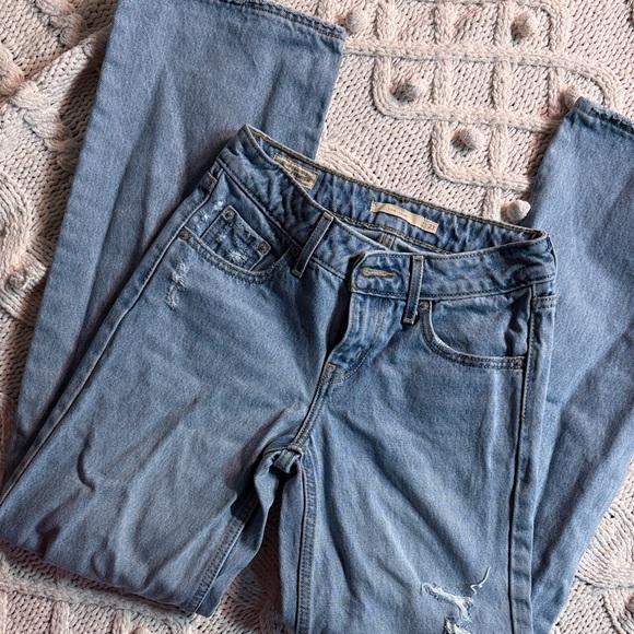 Levi Classic Blue Women's Jeans Size 24 - Picture 4 of 7